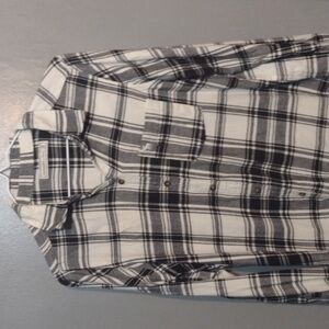 Abercrombie & Fitch Flannel Shirt Plaid Size med